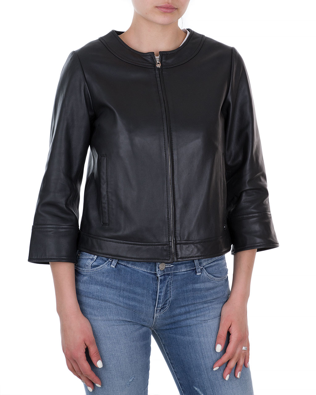 

Куртка жіноча TRUSSARDI JEANS (56S00330-2P000079-K299/9) Чорний, Куртка жіноча TRUSSARDI JEANS (56S00330-2P000079-K299/9) Чорний 42