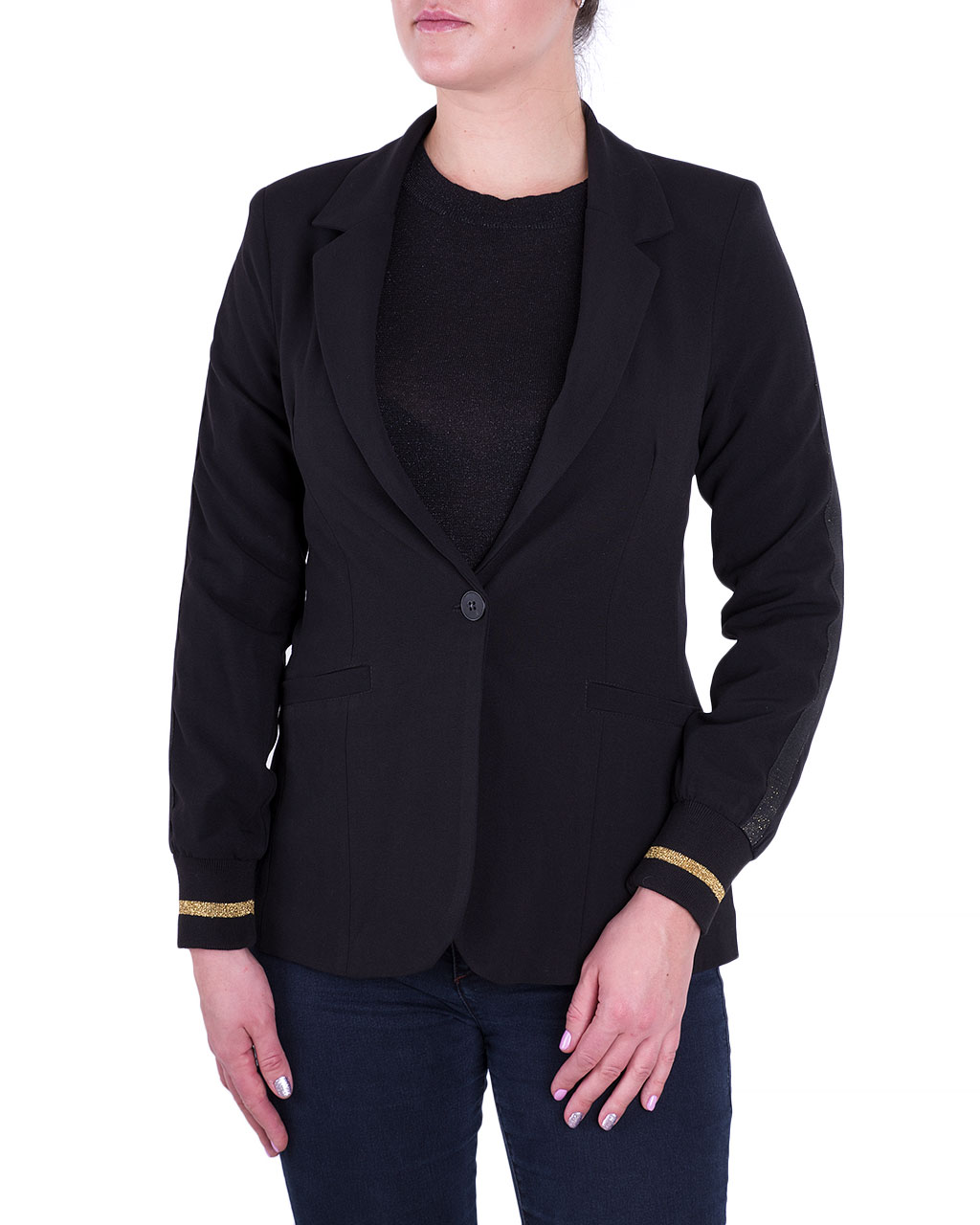 

Жакет жіночий MISS MISS (0040592004/8-91, Жакет жіночий MISS MISS (0040592004/8-91) XL