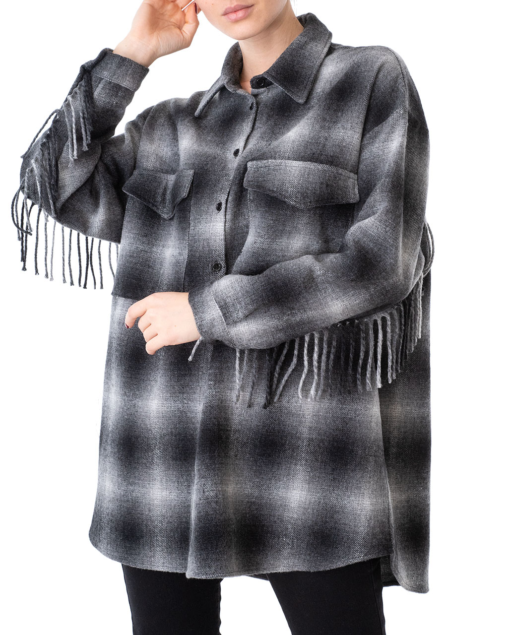 

Сорочка жіноча IMPERIAL (CI07AKN- чорний/20-21-2) Чорний, Сорочка жіноча IMPERIAL (CI07AKN- чорний/20-21-2) Чорний M