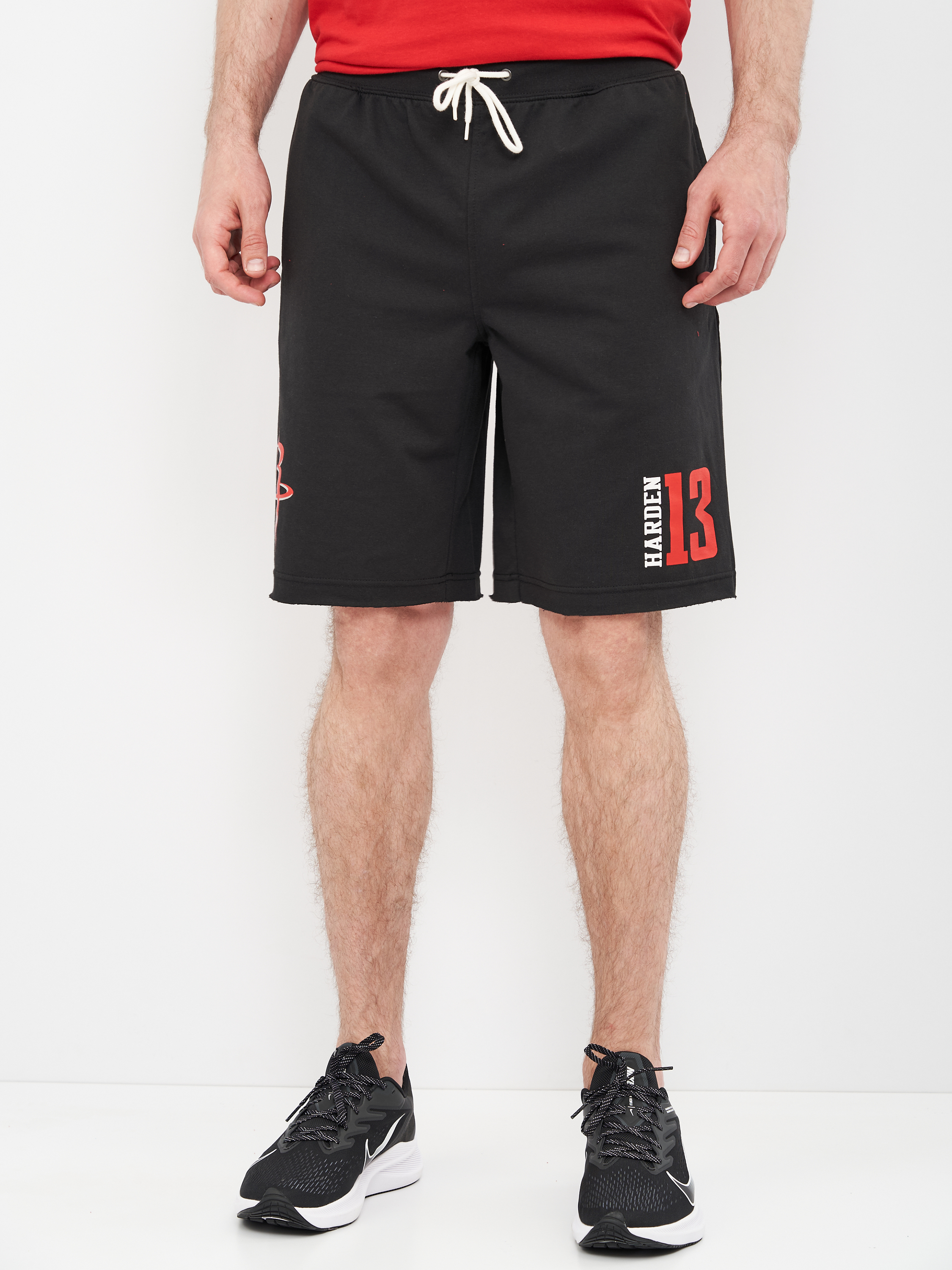 

Шорты Outer staff NBA EK2M1BBSN-HARDEN  Черные с красным, Шорты Outer staff NBA EK2M1BBSN-HARDEN S Черные с красным