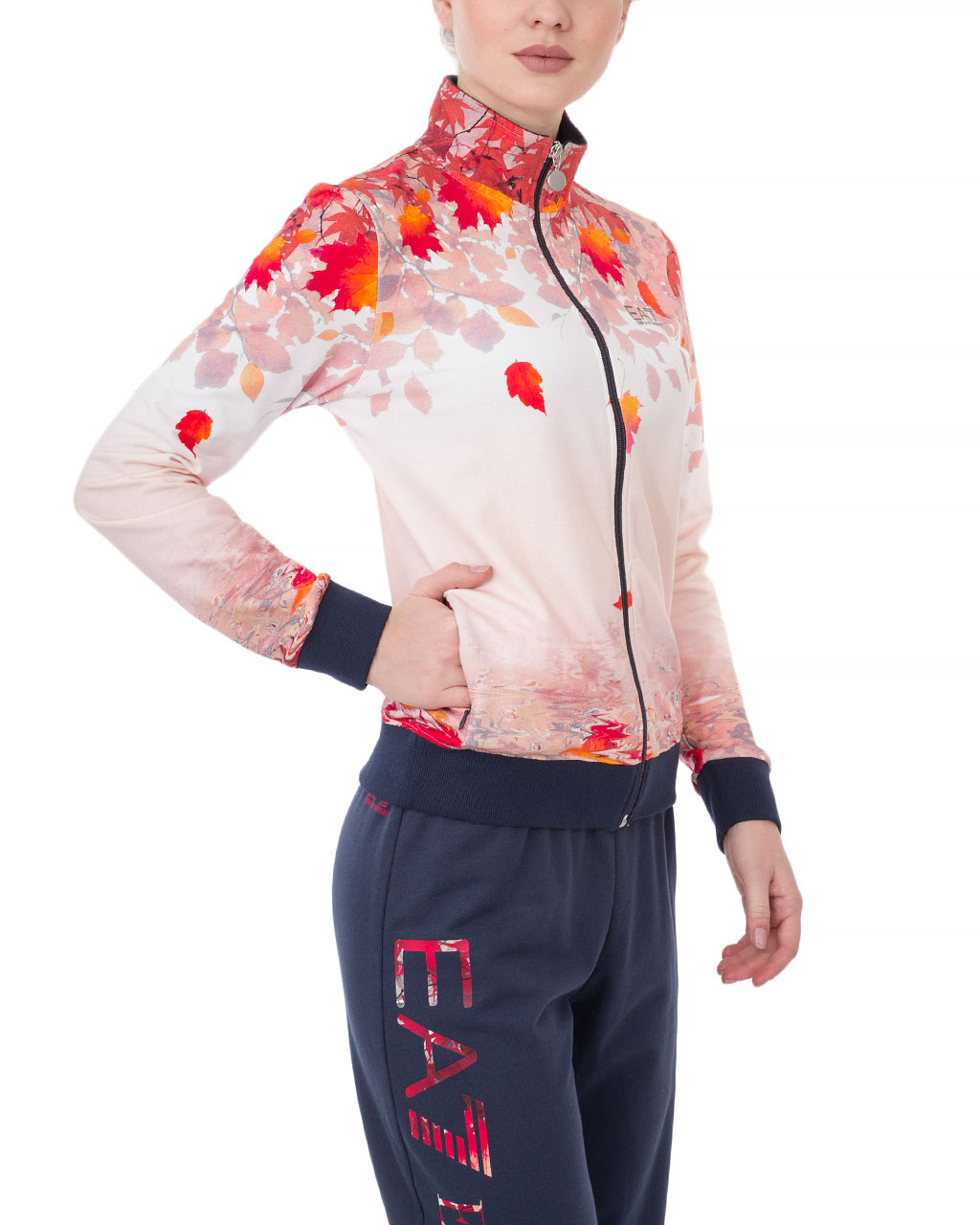 

Толстовка спортивна жіноча ARMANI EA7 (6XTM90-TS23Z-2703/6-7) Мікс XL