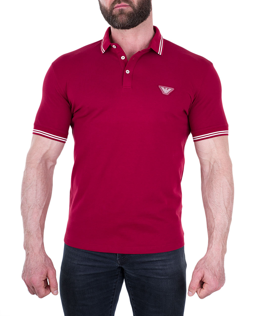 

Поло чоловіче EMPORIO ARMANI (3Z1F68-1JPTZ-0339/8) Червоний, Поло чоловіче EMPORIO ARMANI (3Z1F68-1JPTZ-0339/8) Червоний XL