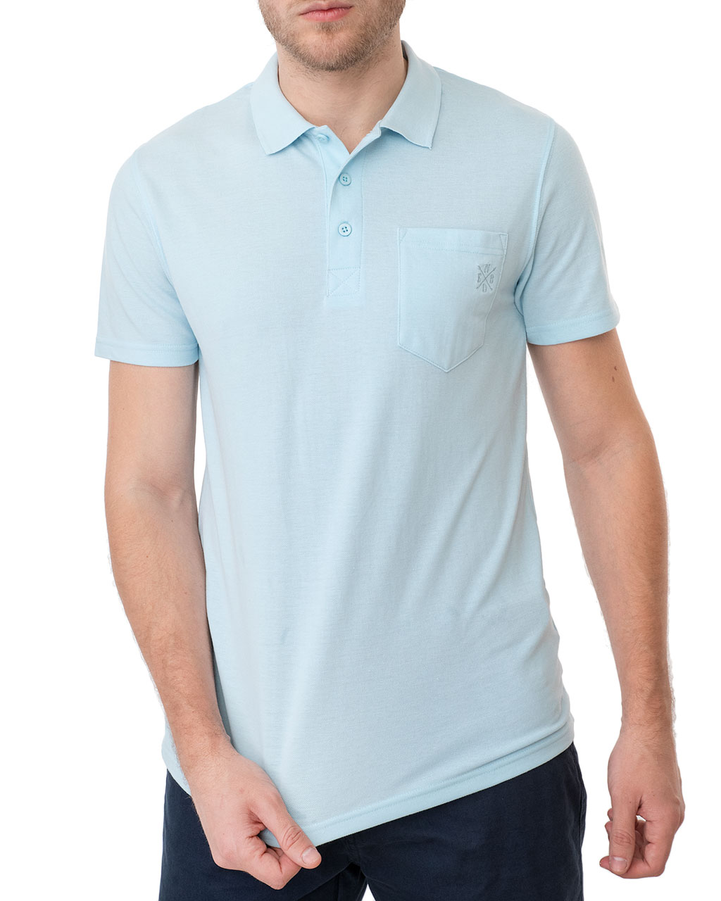 

Трикотаж чоловічий Поло E-BOUND (142963-cool blue/20) Блакитний XXL