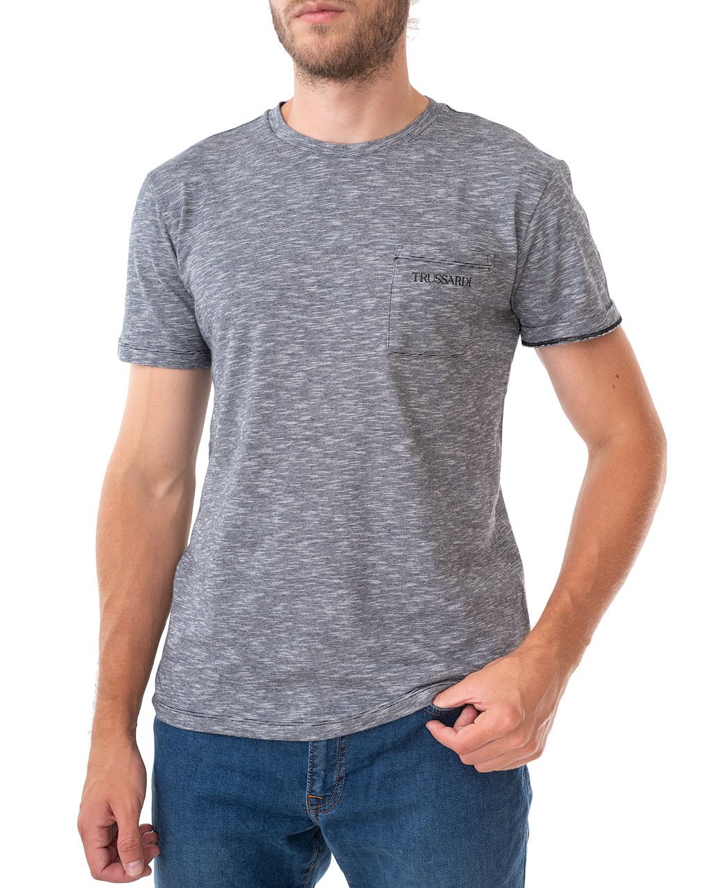 

Футболка чоловіча TRUSSARDI JEANS (52T00314-1T003604-K308/20) Мікс M