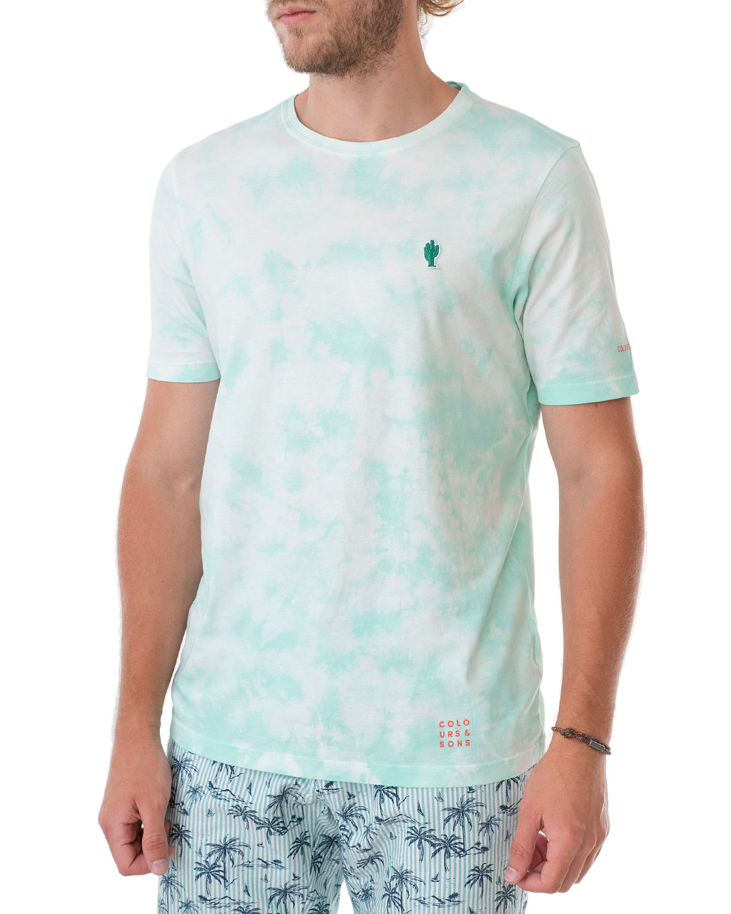 

Футболка чоловіча COLOURS & SONS (9120-411-450/20) М"ятний, Футболка чоловіча COLOURS & SONS (9120-411-450/20) М"ятний XL