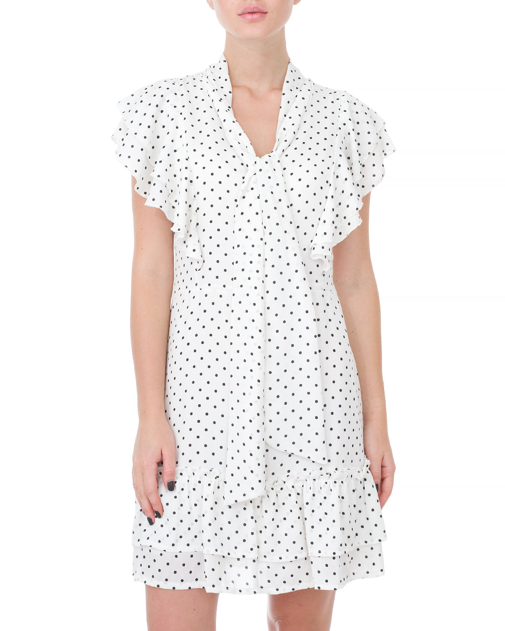 

Сукня жіноча MISS MISS (CFC0039848004/83-бел.) Білий S