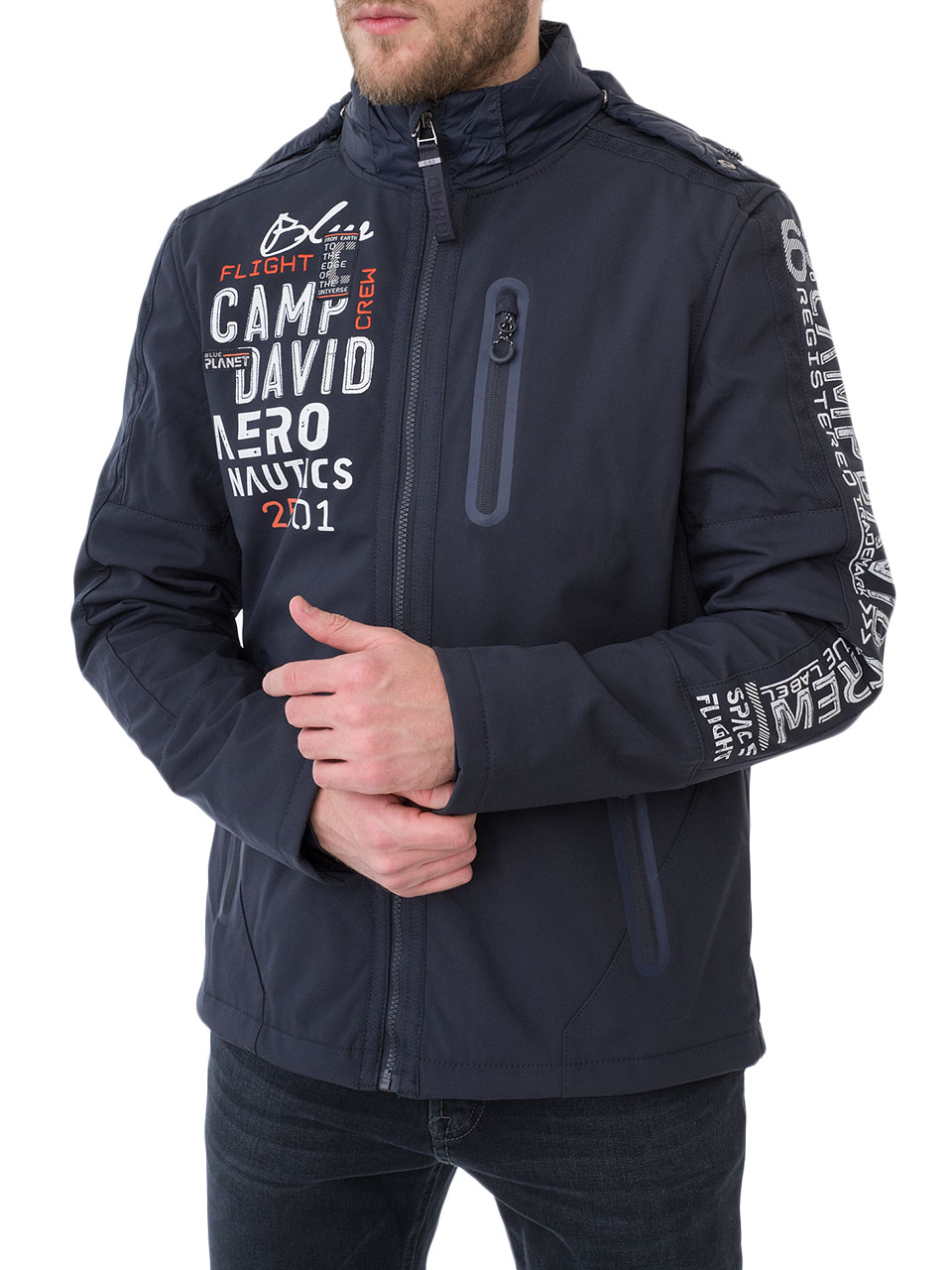 

Куртка чоловіча CAMP DAVID (1908-3751-2-синій/19-20-3) Синій XXL