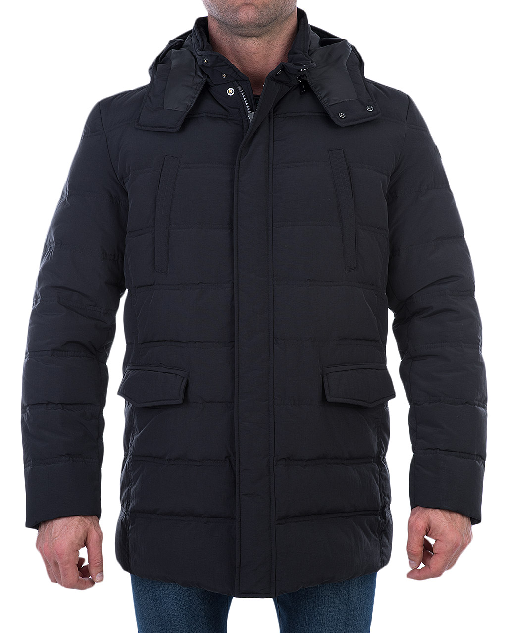

Куртка чоловіча TRUSSARDI JEANS (52S00246-1T001599-K300/8-91) Чорний 52
