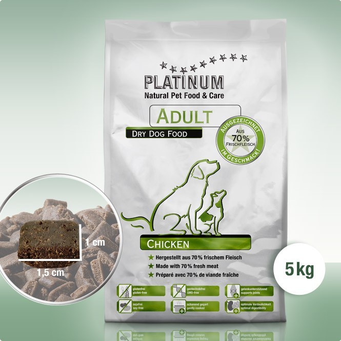

Сухой корм Platinum Курица для взрослых собак 5 кг (1724)