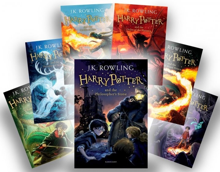 

Ролинг - Harry Potter series 7 books. Гарри Поттер Комплект из 7 книг на английском языке