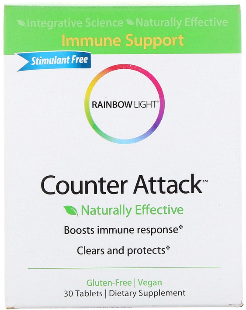 

Витамины Rainbow Light иммунная поддержка Counter Attack 30 таблеток (21888116010)