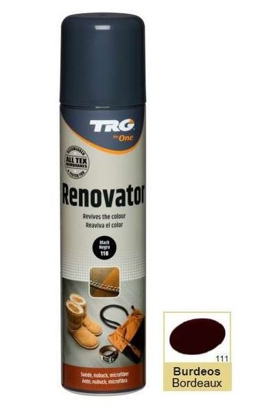 

Спрей-краска для замши бордовая Trg Nubuck Suede Renovator, 250 мл