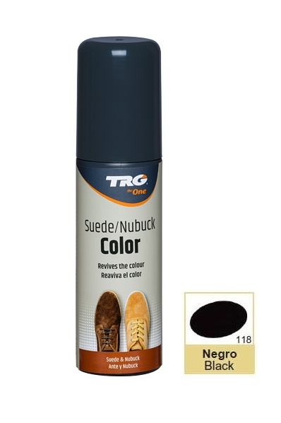 

Крем краска для замши черная Trg Nubuck Color, 75 мл