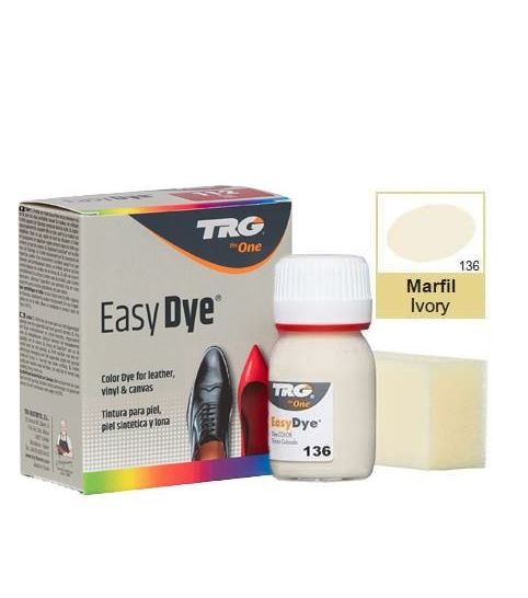 

Краска для кожи светло бежевая 136 TRG Easy Dye, 25 мл