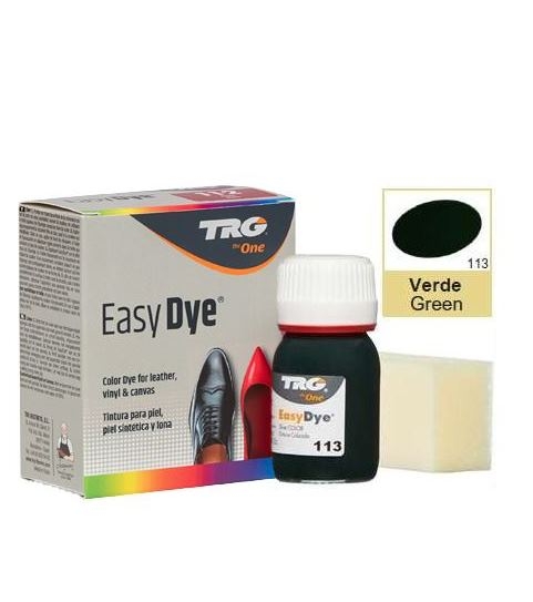

Краска для кожи зеленая 113 TRG Easy Dye, 25 мл