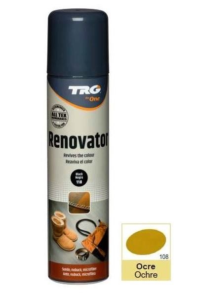 

Спрей-краска для замши охра Trg Nubuck Suede Renovator, 250 мл