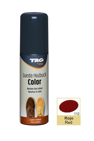 

Крем краска для замши красная Trg Nubuck Color, 75 мл