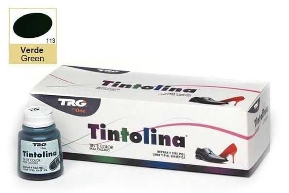 

Краска для обуви зеленая TRG Tintolina, 25 мл