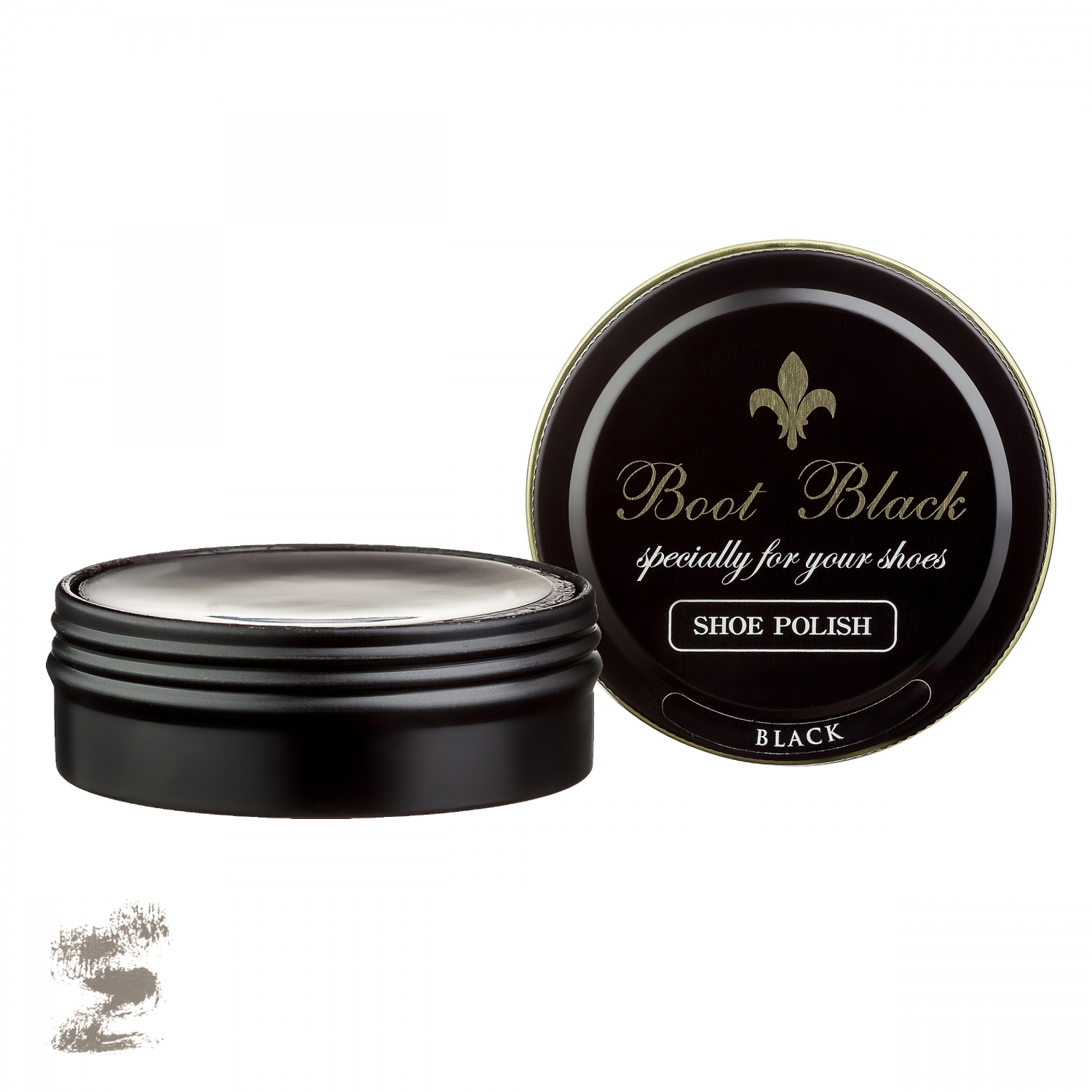 

Воск для обуви черный Boot Black Wax Shoe Polish