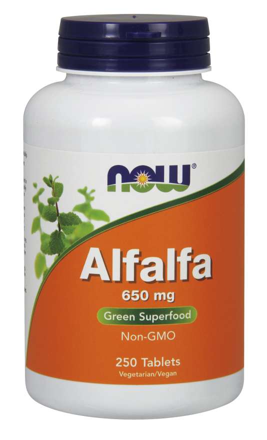 

Специальный продукт NOW Alfalfa 650 mg Tablets 250 таблеток (4384301977)