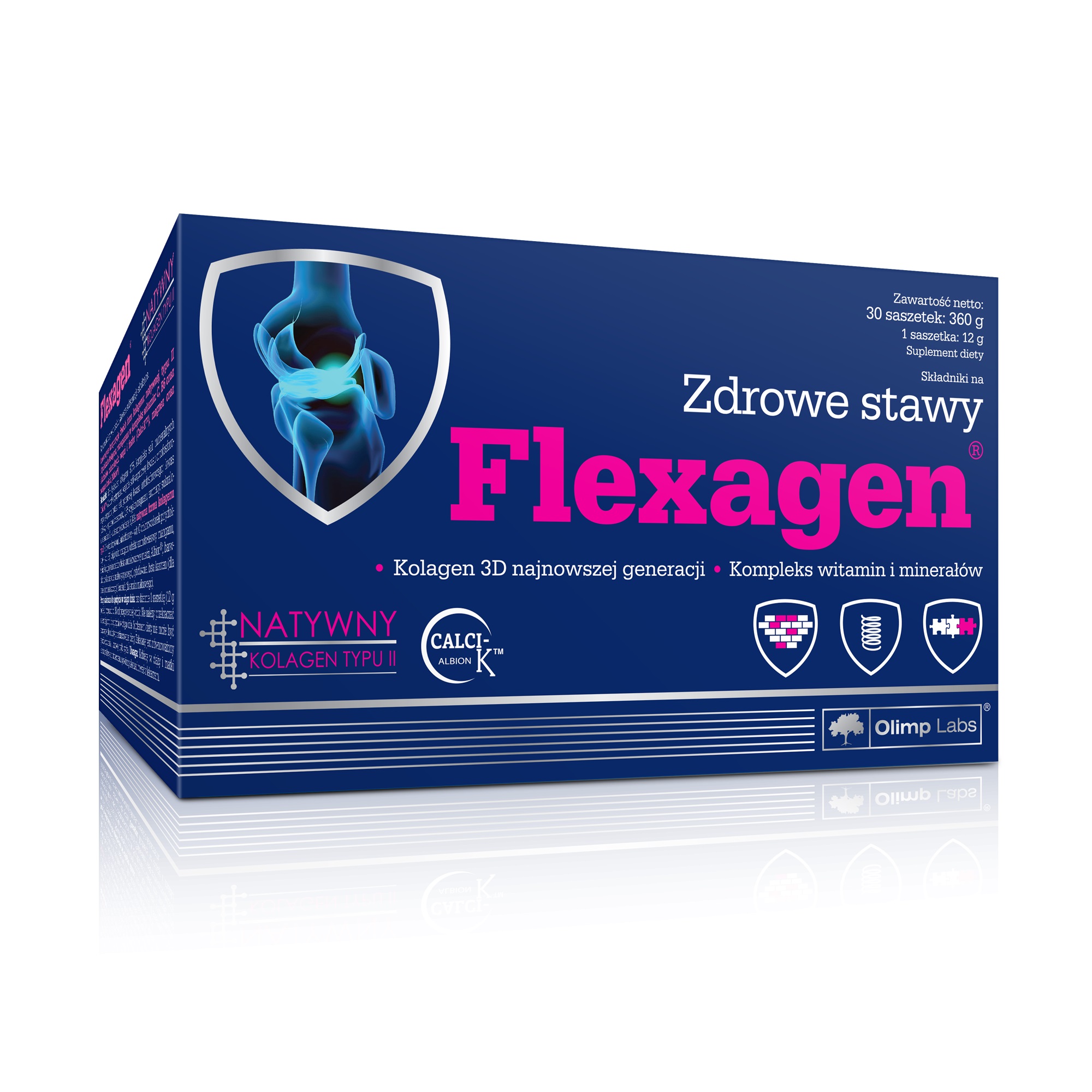 

Хондропротектор Olimp Flexagen 30 пакетов Клубника (4384301891)