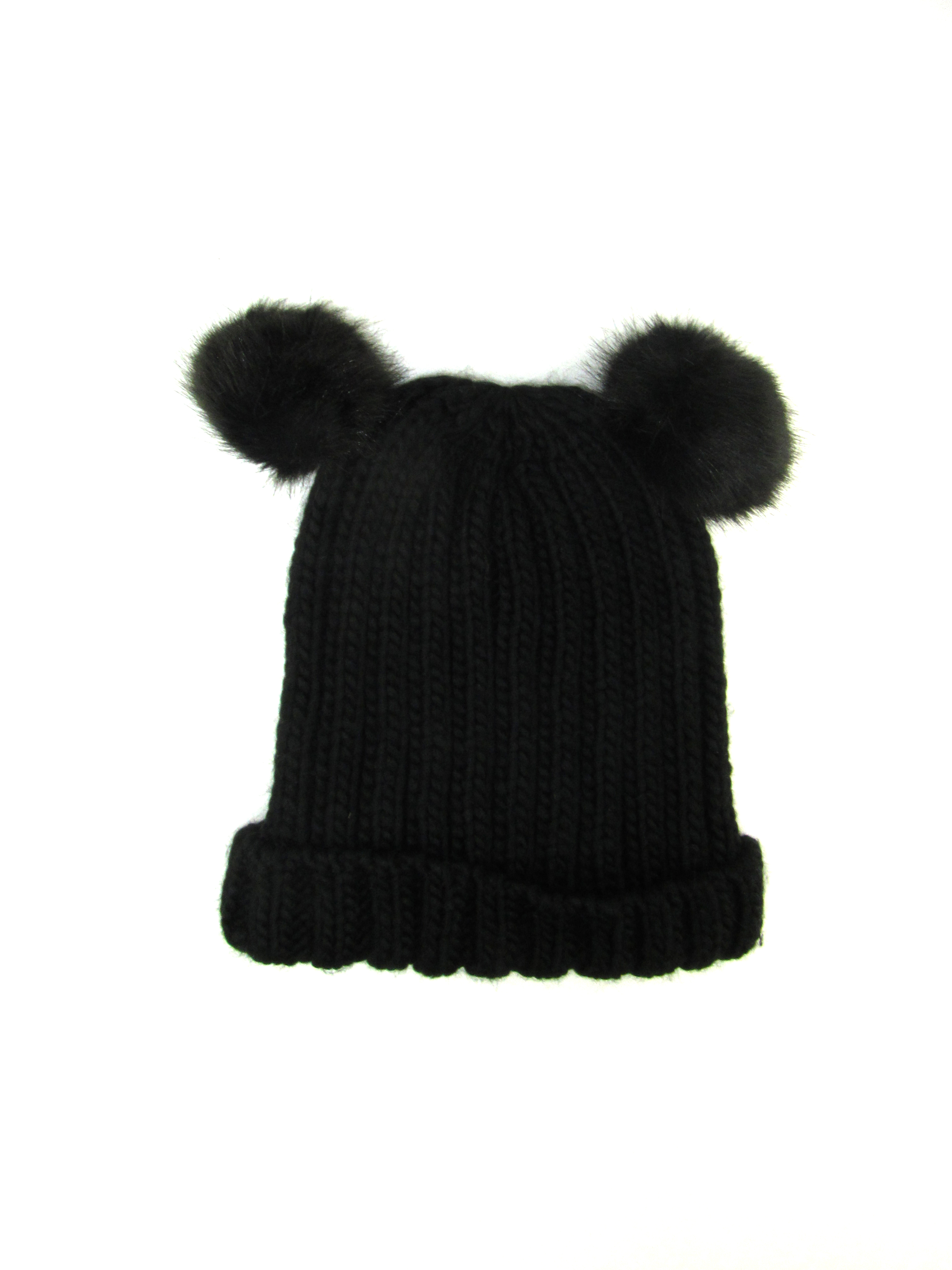 

Шапка H&M One Size черный 2461623