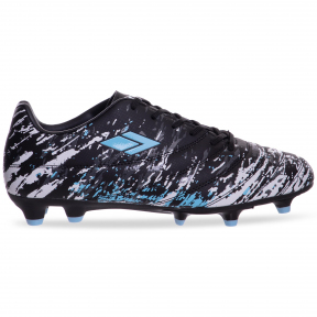 

Бутсы футбольная обувь Zelart 20517B-1 р-р 41 BLACK/L.BLUE/WHITE