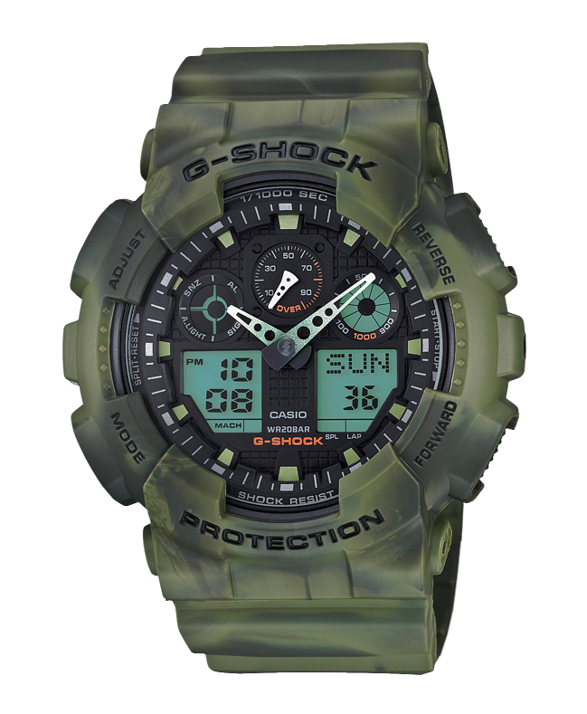 

Мужские часы Casio GA-100MM-3AER
