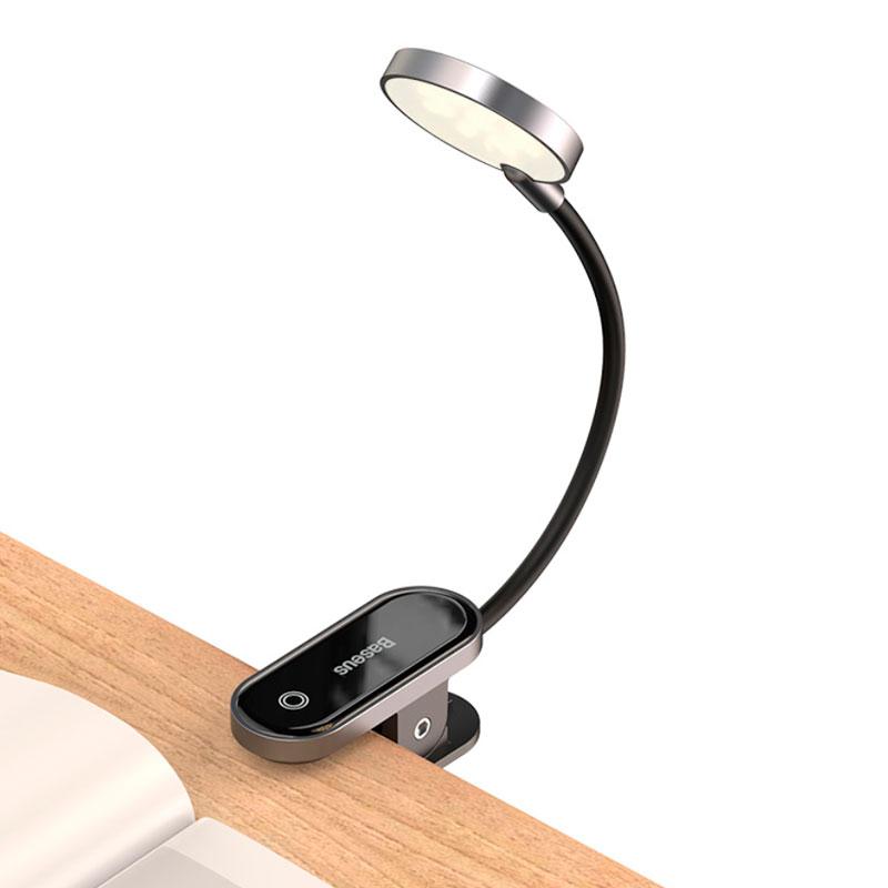 

Универсальная лампа с клипсой Baseus Comfort Reading Mini Clip Lamp |24Hours, 4000K| (DGRAD-0G)