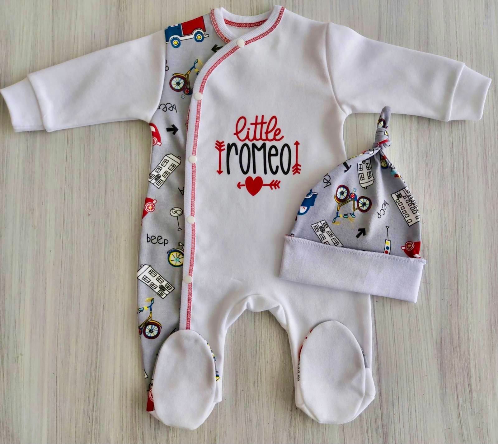 

Человечек с шапочкой RoyalBaby Маленький Ромео, р. 56