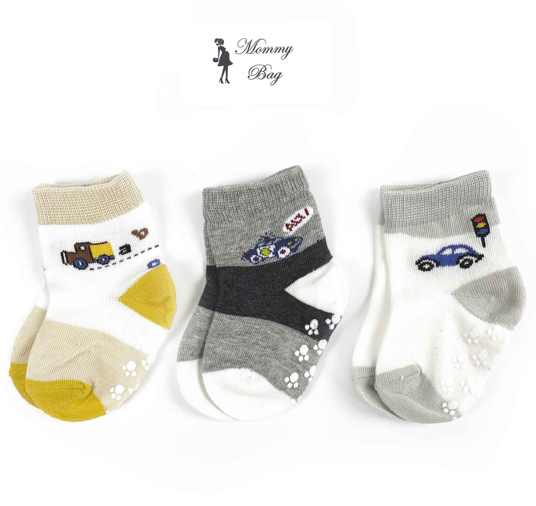 

Носочки RoyalBaby Машинки 0-12 мес №22 Р.10