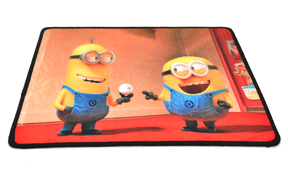 

Коврик 290*250 тканевой Minions с боковой прошивкой, толщина 3 мм (YUG)