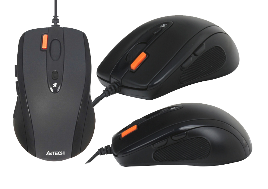

Мышь A4Tech N-70FX-1 Black V-TRACK USB