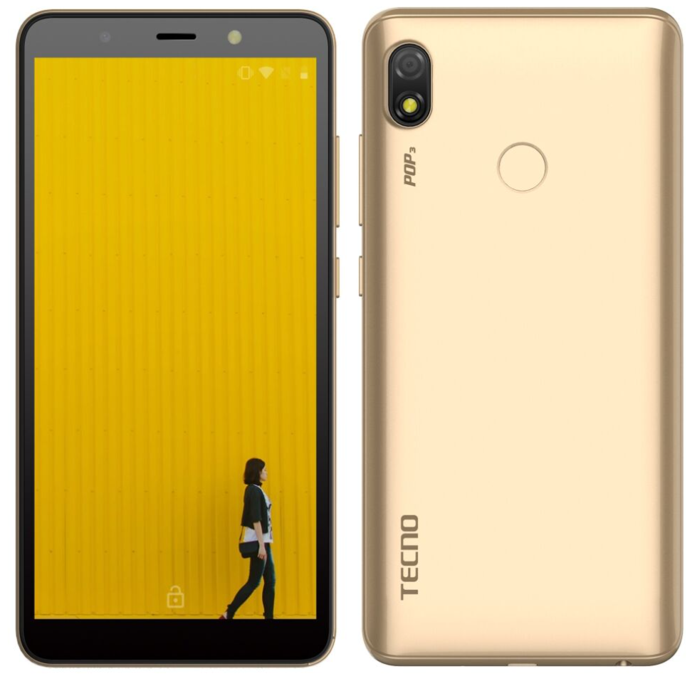 

TECNO POP 3 (BB2) 1/16Gb Dual SIM Champagne Gold