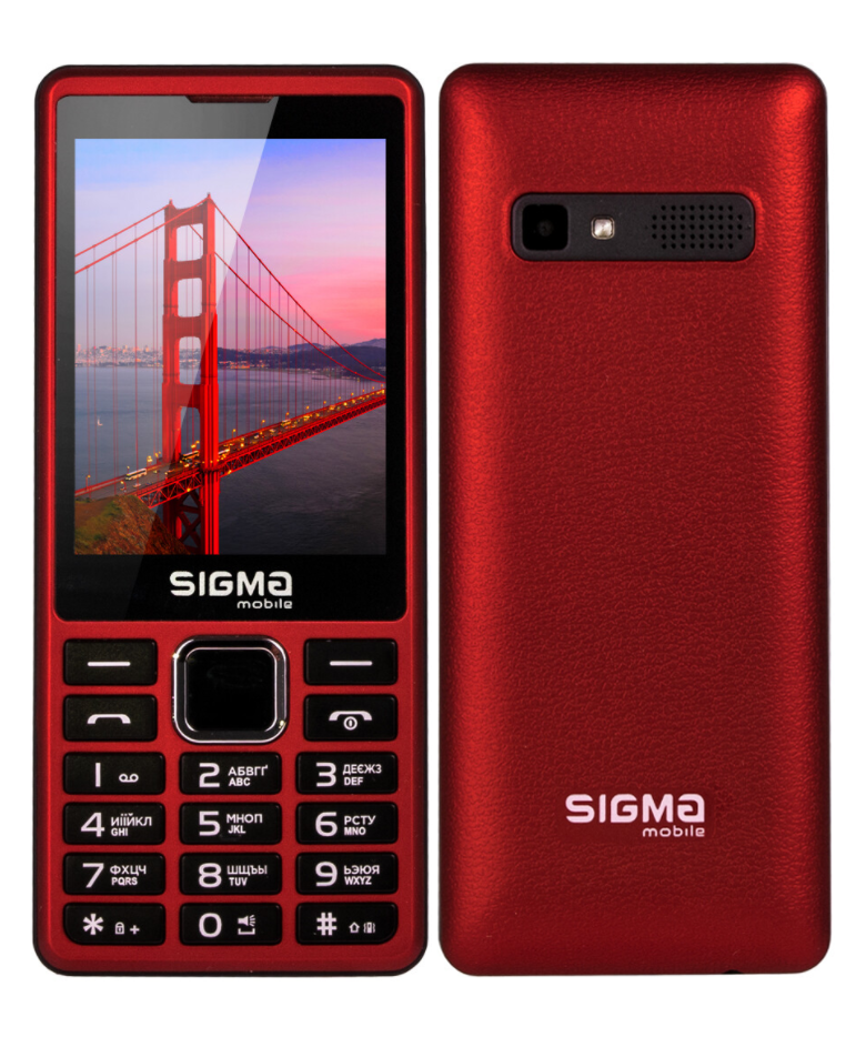 

Sigma mobile X-style 36 Point Red