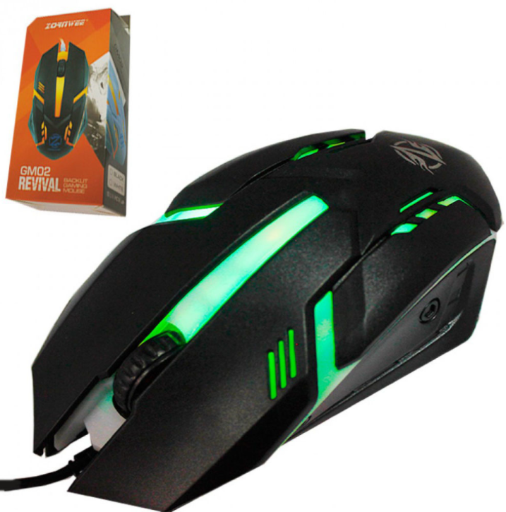 

Мышь USB Zornwee GM02 Black