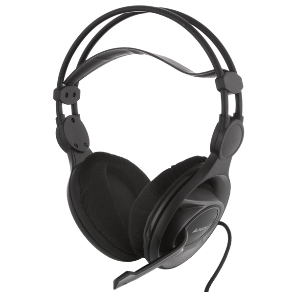 

Гарнитура A4Tech HS-100 Black (HS-100) с микрофоном