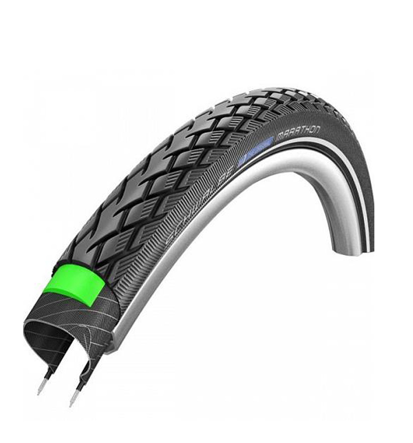 

Покрышка Schwalbe Marathon 26x2.00 (50-559) Performance TwinSkin B/B + RT GC Черный 11100143