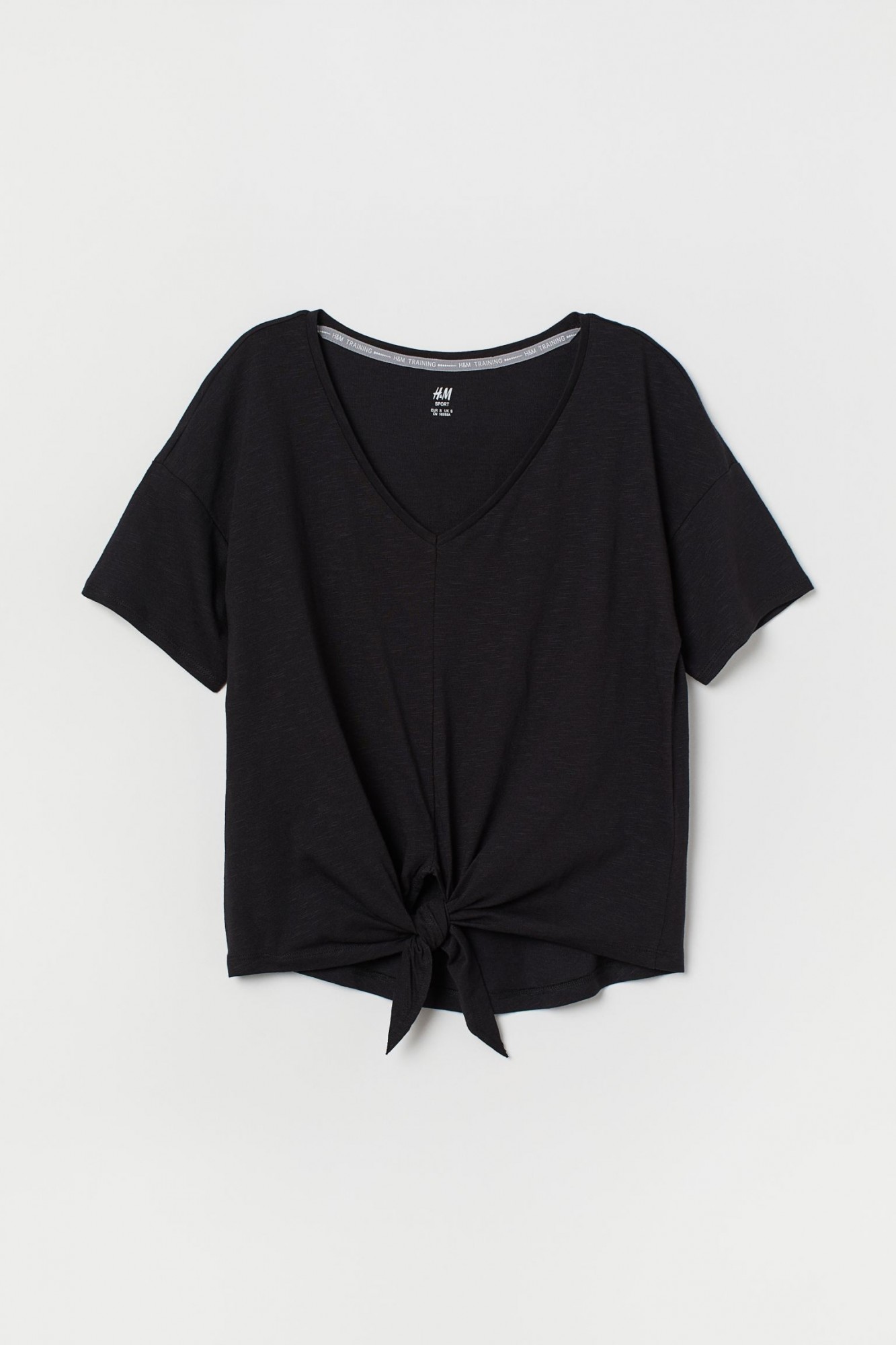 

Топ спортивный H&M SPORT L черный 7602230RP7