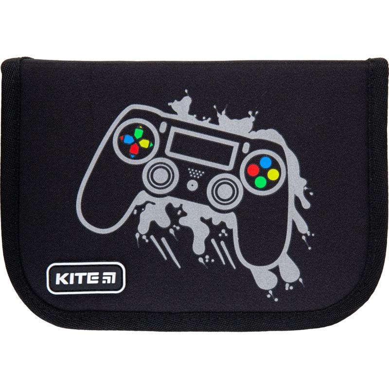 

Пенал Kite 1 відділення, 2 відвороти, без наповнення 622 Gamer