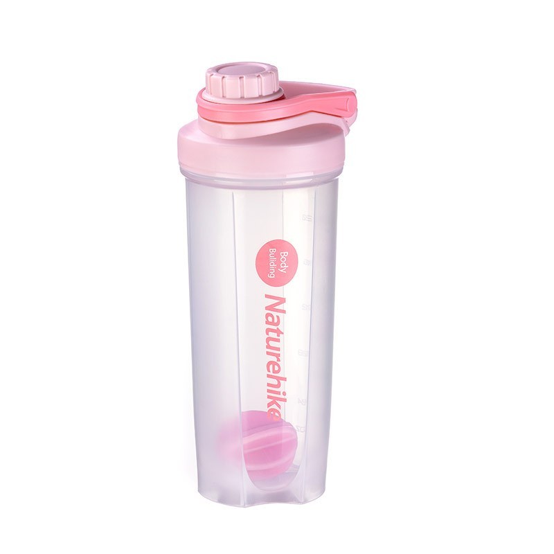 

Бутылка шейкер Naturehike Fitness NH19SJ003 700 мл Pink (6927595737781)