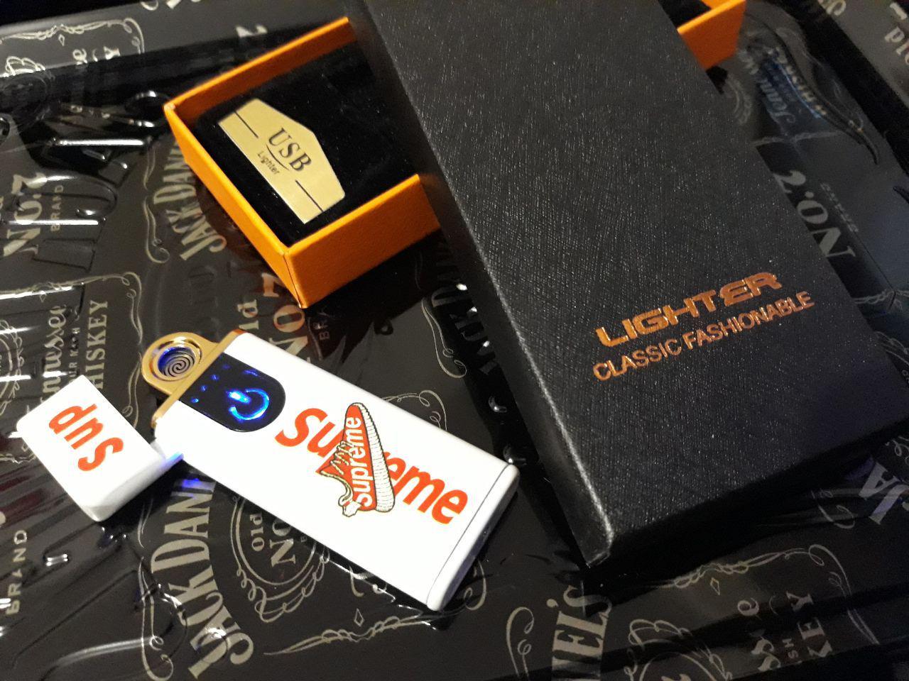 

Электронная USB зажигалка Supreme 885