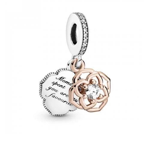 

Серебряный Шарм-Подвеска Пандора Rose Роза Любви #789373C01