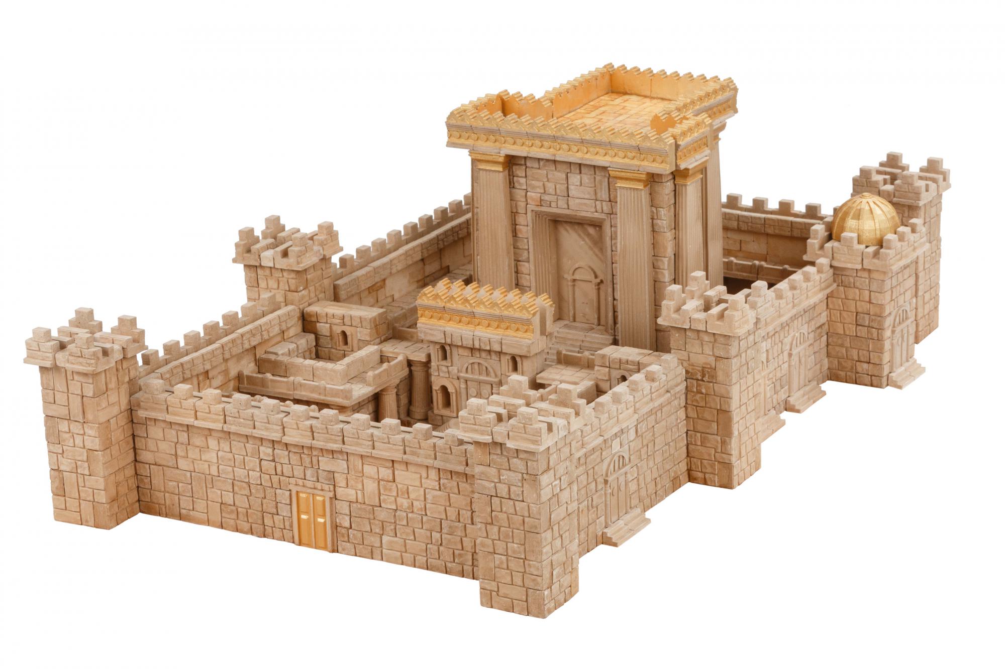 

Конструктор из мини кирпичиков Wise Elk Вайс Елк "Temple in Jerusalem", 1500 деталей (70590)