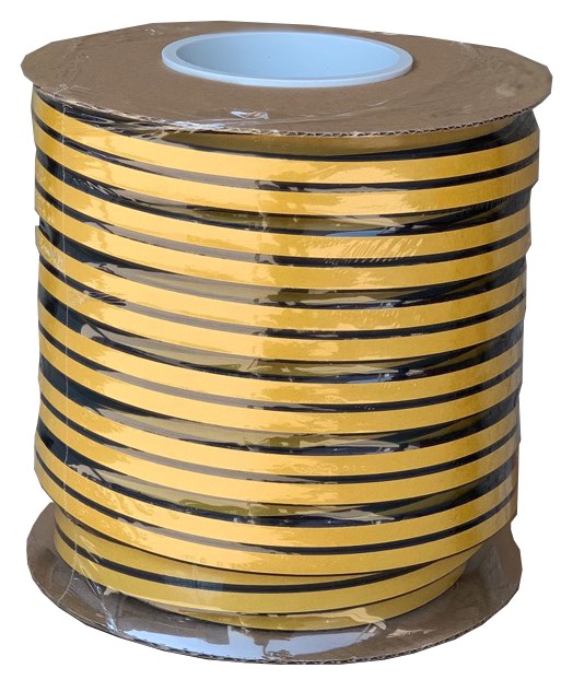 

Уплотнитель A.T.T. Stomil D 12x10 мм 50 м Черный