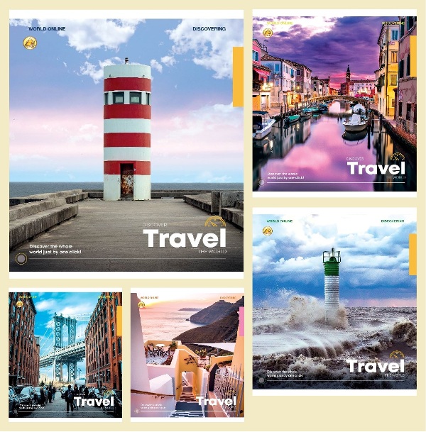 

Набор тетрадей школьных Тетрада Travel 5 дизайнов 20 шт 36 листов А5 линия (52411)