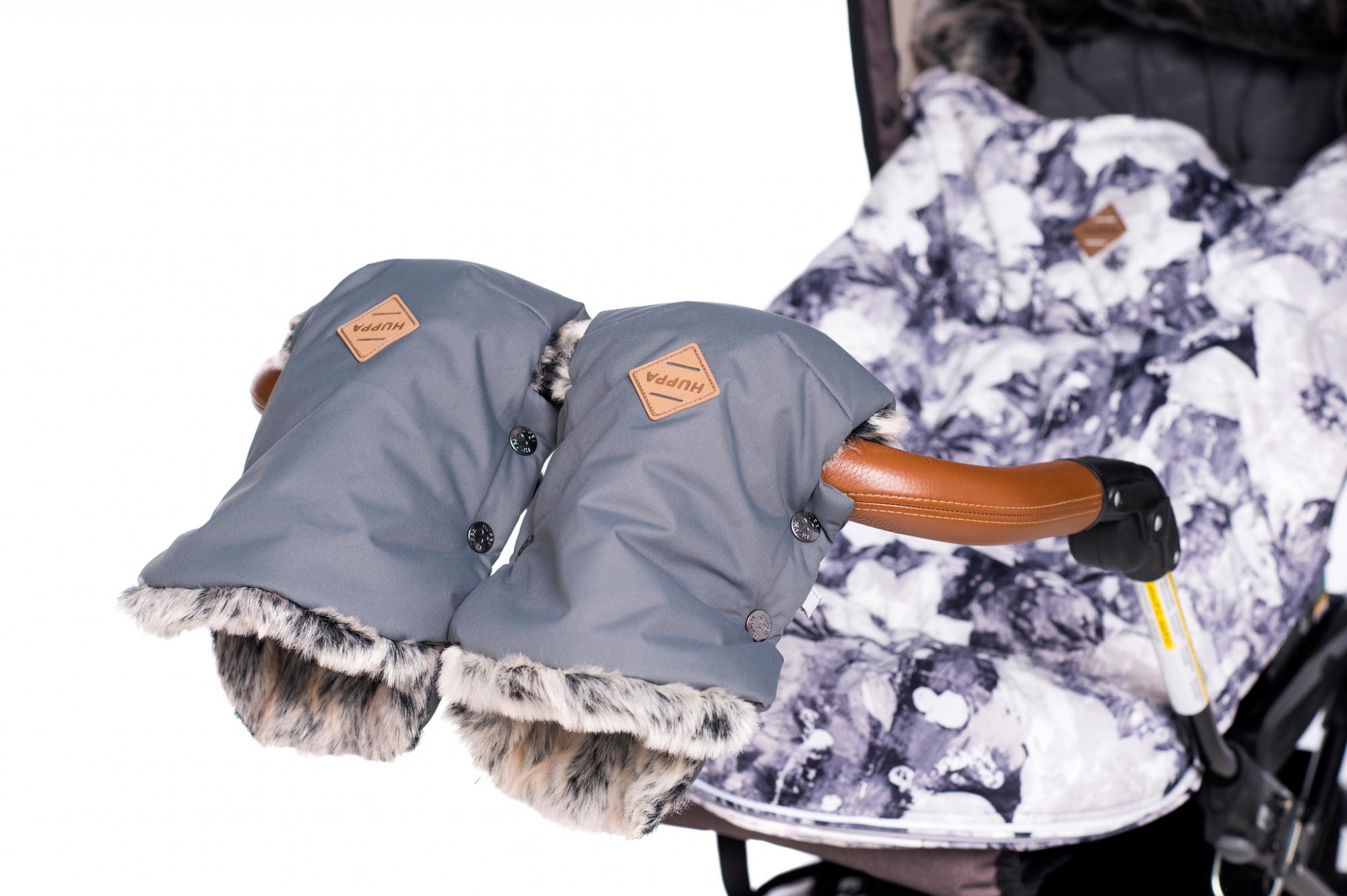 

Варежки для коляски Хуппа Huppa Gluuv серый one size (81750020-00048-000)