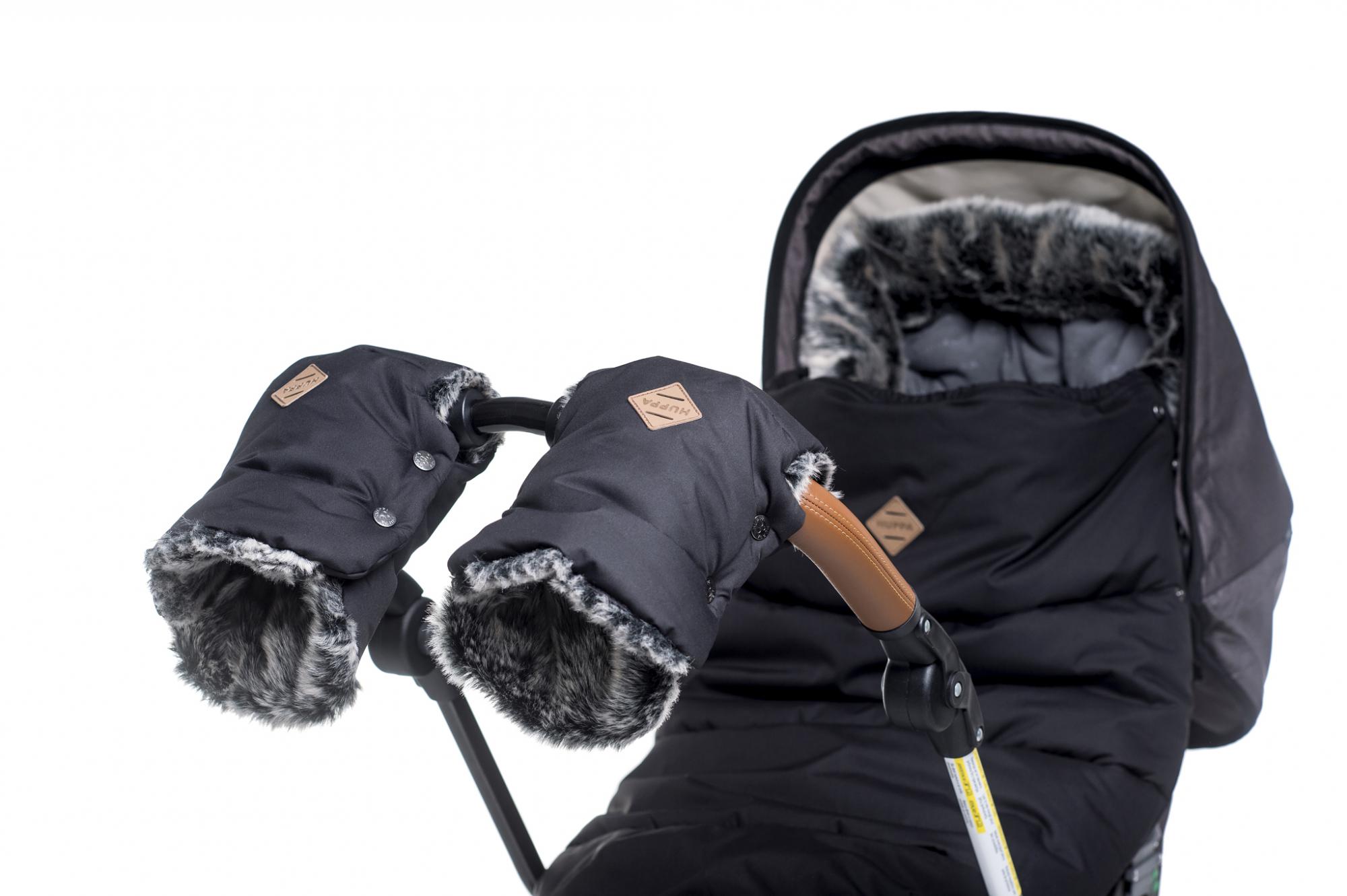 

Варежки для коляски Хуппа Huppa Gluuv черный one size (81750020-00009-000)