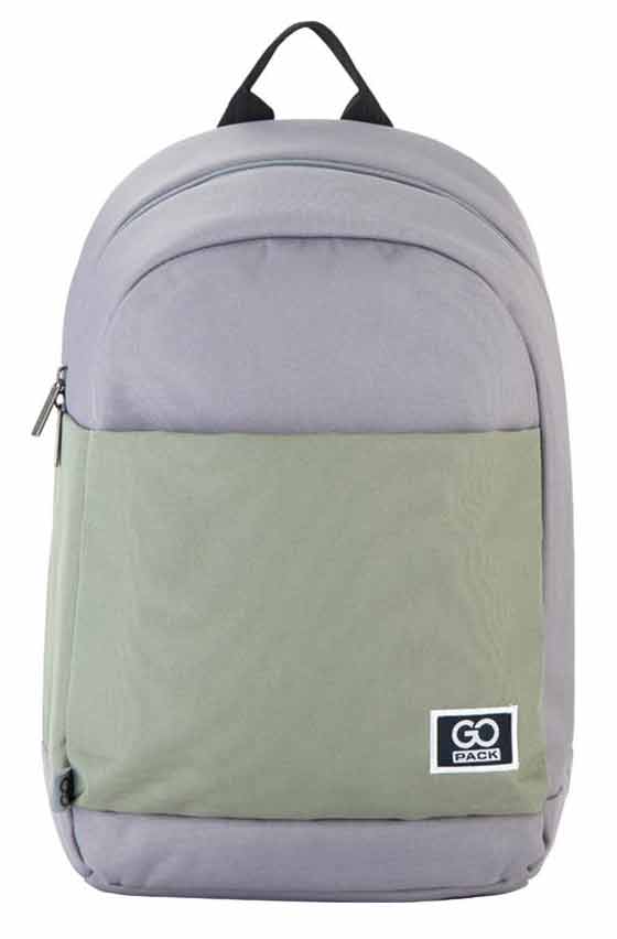 

Городской рюкзак GoPack Сity 46 × 29 × 15,5 см 15 л серый, хаки (GO21-173L-3)