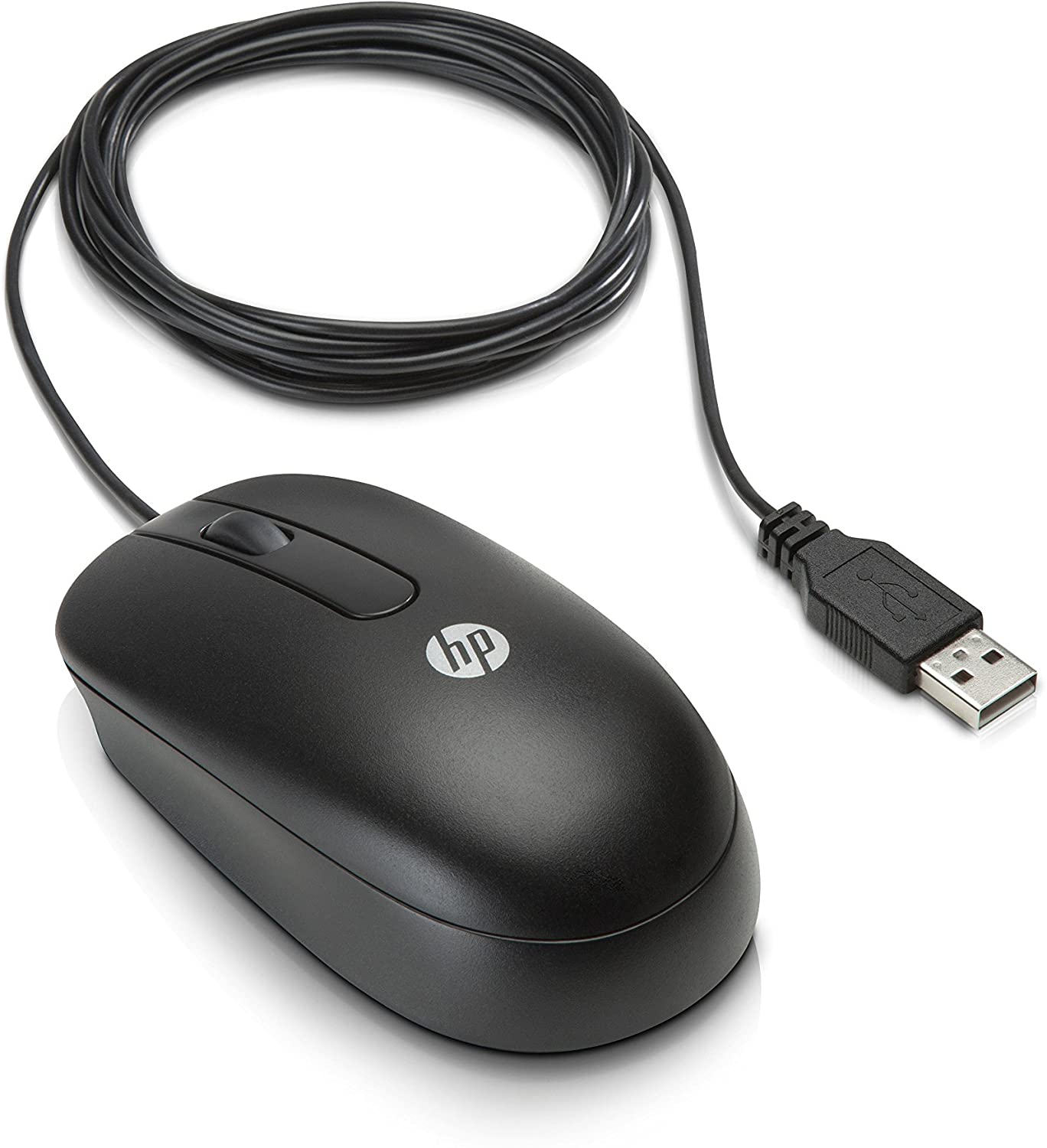 

Мышь оптическая HP 2-Button Scroll OEM USB Black (672652-001)